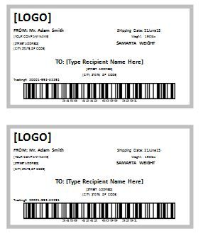 free printable shipping label templates